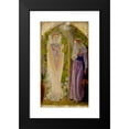 thumbnail image 2 of Arthur Hughes 16x24 Black Modern Framed Museum Art Print Titled - The Annunciation (1858), 2 of 5