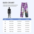 thumbnail image 4 of Jojo'S Bizarre Adventure Men's Pajama Pants Cartoon All Over Print Elastic Waistband Sleep Pants with Pockets Drawstring, Soft Unisex Lounge Bottoms Sleepwear, 4 of 8