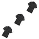 thumbnail image 4 of Chaqueta de Chef Matsuzay Manga Corta Uniforme Transpirable Negro M, 4 of 6