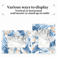 thumbnail image 5 of Herdesigns Seashell Coral Ocean 5x7 Picture Frame, Wood Photo Frame for Living Room Bedroom, Vertical & Horizontal Display, 5 of 8