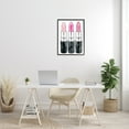 thumbnail image 2 of Stupell Industries Three Pink Lipsticks Framed Wall Art by Amanda Greenwood, 2 of 8