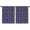 Blue, variant on Blackout Kids Curtains,DarkBlue Dinosaurs with Shapes Pattern Childrens Insulated Curtains Set Of 2,Bedroom Essentials,Toddler Room Decor 42"x54"