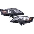 thumbnail image 4 of FETCOI For 2015 2016 2017 2018 2019 2020Chevy Impala Halogen Headlights Assembly, Driver and Passenger Side OE Replacement Headlamp Left+Right Front Headlights (9012 Bulb) - Pair Set, 4 of 7