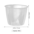 thumbnail image 2 of SHISUYAN 20pcs Rice Cup Rice Cooker Part 160ml Liquid Dry Ingredient Measuring Cup, 2 of 8