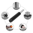 thumbnail image 3 of Cilindro elevador de gas Bling Bling para silla de oficina negro 25-35 cm, 3 of 12