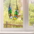 thumbnail image 3 of Stained Glass Window Pendant Acrylic Wall Hanging Ornament Window Pendant, 3 of 3