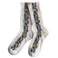 thumbnail image 2 of Choice Women's Breathable Vintage Floral Cotton Socks, 2 of 8