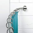 thumbnail image 3 of zenna home e35603hb01, neverrust aluminum curved shower curtain rod, 44 to 72-inch, bronze, 3 of 3