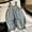 Blue, variant on Kids Denim Overalls Adjustable Strap Stretchy Jean Dungarees Pants Kids 6-7 Years Girl Clothes