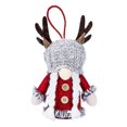 thumbnail image 1 of Christmas Tree Pendant Fine Workmanship Eco-friendly Easy To Hang Tear-resistant Eye-catching Decorative Bright Color Xmas Tree Hanging Cloth Elk Doll, 1 of 5