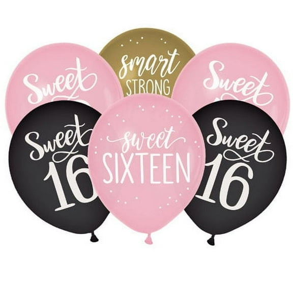Sweet 16 'Blush' Latex Balloons (15ct)