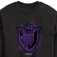 thumbnail image 3 of Mattel - MH Spooky Crest Graphic Long Sleeve Fleece Sweatshirt, 3 of 5