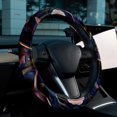 thumbnail image 6 of Shivering 14.5 Inch Printing PVC Leather Car Wheel Covers Steering Wheel Cover Auto Accessories, 6 of 6