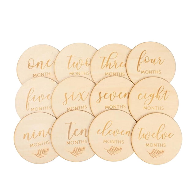 Tarjetas de hitos de madera Zulema Estilo A