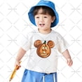 thumbnail image 4 of Pegatinas de vinilo con estampado de bruja, Minnie, murciélago, Mickey Mouse, transferencia de calor para niños, ropa de bebé, Disney, fantasma de Halloween, parches para planchar, 4 of 4