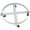 Silver#8, variant on 2Pcs Drum Dolly for 55 Gallon Drums,Barrel Dolly with 4 Swivel Caster Wheels,Heavy Duty Steel Frame Drum Cart with Brake for Workshops, Factories, Warehouses,