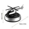 thumbnail image 6 of HomeDM Aluminium Alloy Helicopter Aromatherapy Solar Rotating Air Freshener Home and Car Interior Decoration Accessories, 6 of 7