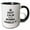 Black/White, variant on 3drose, Keep Calm and Let Momma Handle It - Mother Knows Best Mothers Day Gift, 11oz Two-tone Blue Mug