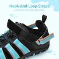 thumbnail image 4 of DREAM PAIRS Kids Closed Toe Sport Sandals Outdoor Athletic Summer Hiking Beach Shoes for Toddler Little and Big Kids, 4 of 6