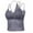 Gray2, variant on yillto Womens Lace Camisole Tops Ruched Tank Racerback Spaghetti Strap Undershirts Cami Bralette