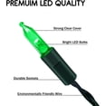 thumbnail image 2 of Morttic Battery Operated String Lights, 2 Pack 50 LED Christmas Lights Waterproof Mini Lights Set with 8 Modes for Outdoor Indoor Christmas Tree Wreath Wedding Patio Party Garden Decor Green, 2 of 14