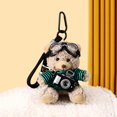 thumbnail image 2 of Llavero de oso de peluche con cámara para mujer y hombre, 2 of 2