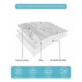 thumbnail image 5 of Geometric, Twin XL Size Down Alternative Comforter, Lightweight Comforter Quilt Bedding Set with Pillow Shams Modern Abstract Stripes Mountain Line Art All Seasons Bed Comforter Duvet Insert 68"x98", 5 of 7