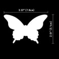thumbnail image 3 of 100Pcs 3D Paper White Butterfly Wall Stickers Removable Art Crafts Butterflies Decals Mural For Home Room Nursery Girls Bedroom Diy Wall, 3 of 8