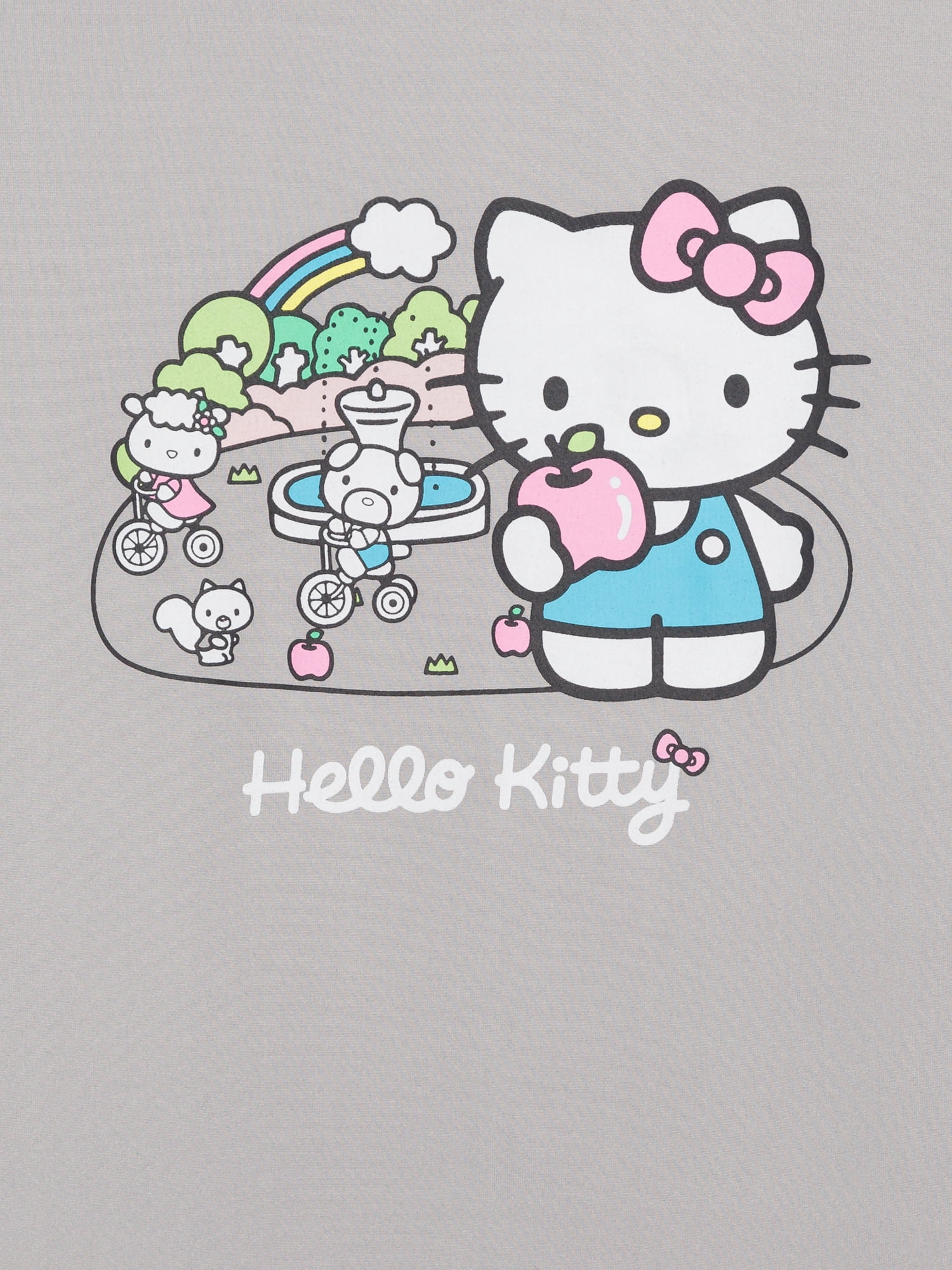 Hello Kitty Women's Graphic Tee and Pant Set, 2-Piece, Sizes XS-3X