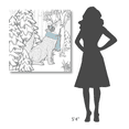 thumbnail image 4 of Global Gallery's 'Color the Forest Color VI' by Elyse DeNeige Stretched Canvas Wall Art, 4 of 4
