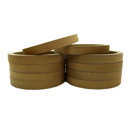 5 Pair 5.25 MDF Speaker Ring RING-5.25R Speaker Mounting Spacer Rings