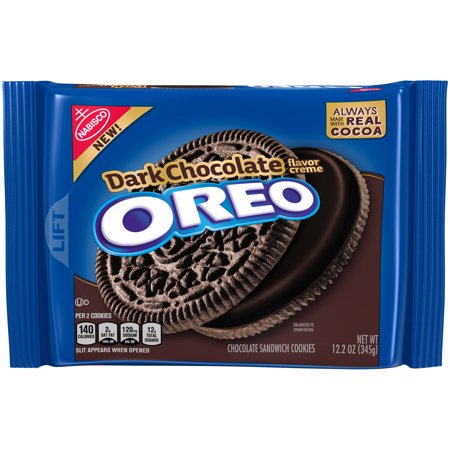 UPC 044000058036 product image for OREO Chocolate Sandwich Cookies, Dark Chocolate Flavored Creme, 1 Resealable 12. | upcitemdb.com