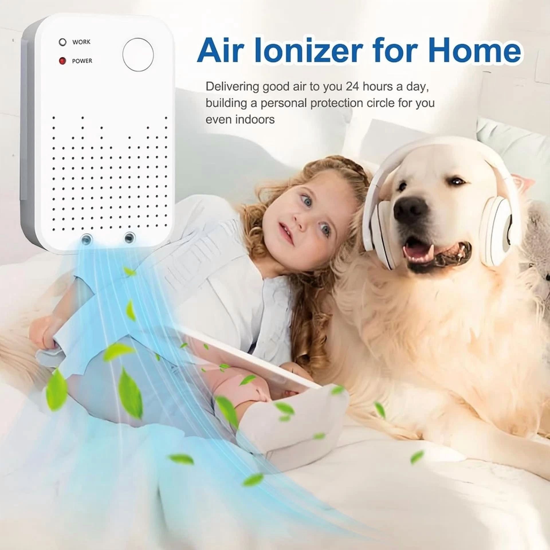KLYNE - Household Negative Ion Air Purifier: Portable Silent For All Rooms & Odors (1)