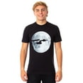 thumbnail image 6 of Star Trek Men's Starship Enterprise Silhouette Moon Background T-Shirt, 6 of 7
