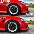 thumbnail image 2 of USR 08-09 G8 Side Marker Lights - Front Bumper Sidemarkers Lamps Set (Left + Right) Compatible with 2008-2009 Pontiac G8 GT GXP (Clear Lens with Amber Bulbs), 2 of 9
