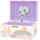 thumbnail image 1 of Giggle & Honey Joyero musical de unicornio para niñas, joyero para niños con unicornio giratorio, regalos de unicornio para niñas, juguetes de unicornio, 6 x 4,7 x 3,5 pulgadas, 1 of 5