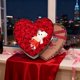 thumbnail image 4 of Cesta de rosas perfumadas, regalos de amor, cesta de hierro de 10 cm, accesorios florales para San Valentín, jabón de baño con pétalos de rosa, cajas de jabón con forma de corazón, regalos de cumplea, 4 of 6
