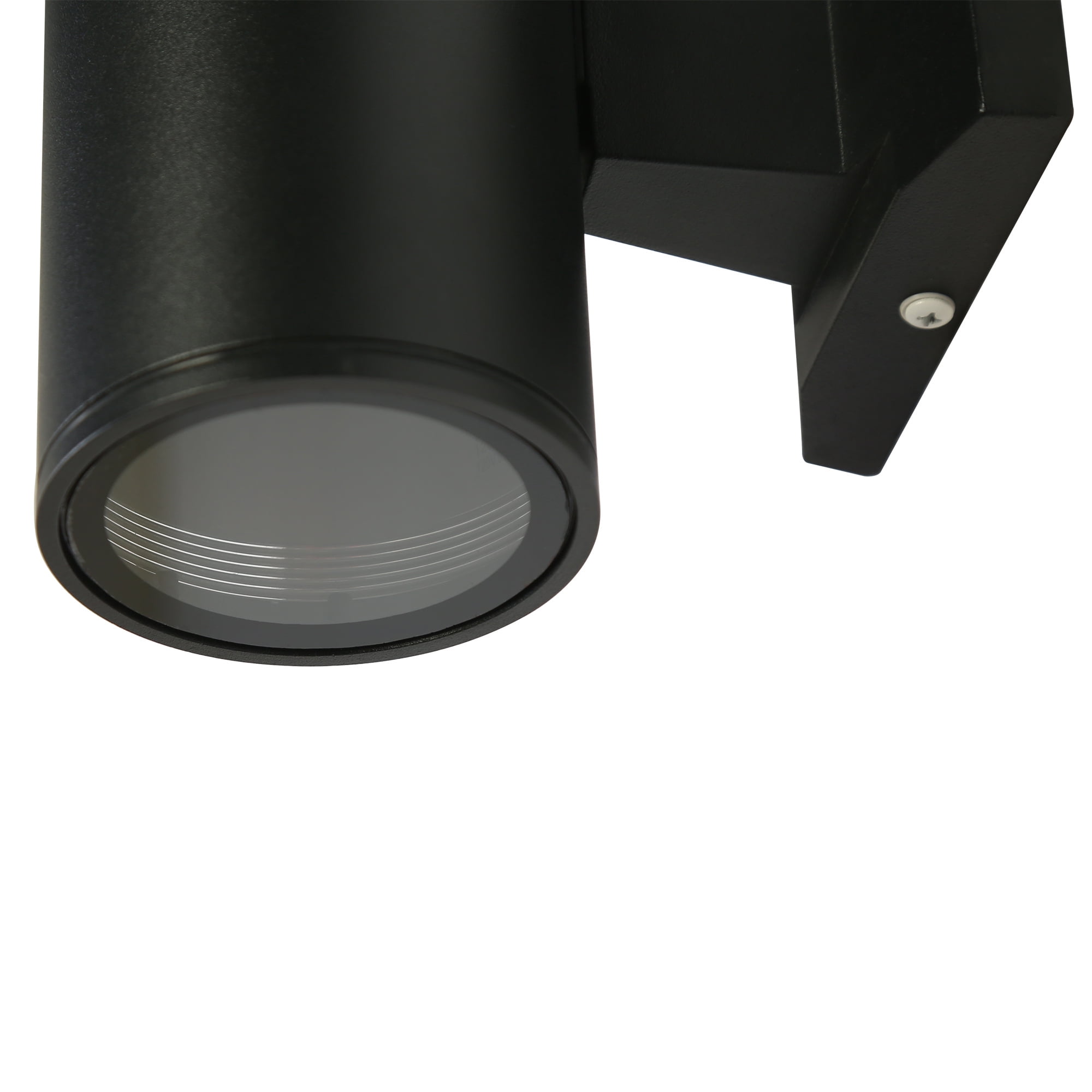 LED 6.5''H LED Outdoor Wall Light, Brushed Black Finish, for Indoor and Outdoor