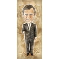 thumbnail image 2 of Bolokofsky, Ronald 13x24 Gold Ornate Wood Framed with Double Matting Museum Art Print Titled - George H W Bush, 2 of 4