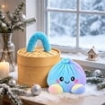 thumbnail image 4 of Ghyui Plush Dumpling Squishy,Mystery Dumpling Plush Edition,New Dumpling Plush Toys,Cute Plush Stuffed Dumpling Squishies,Emotional Support Dumplings,Cuddly Stuffed Animals,Fluffy Dumpling Squishy, 4 of 9