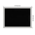 thumbnail image 4 of Amanti Art Black Cork Board Wood Framed Low Luster Silver Bulletin Board 31 in. x 23 in., 4 of 7