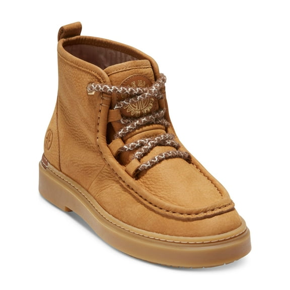 COLE HAAN Womens Light Amber Brown Flexible Sole Arch Support Cushioned Summit Round Toe Lace-Up Chukka Boots 10 B