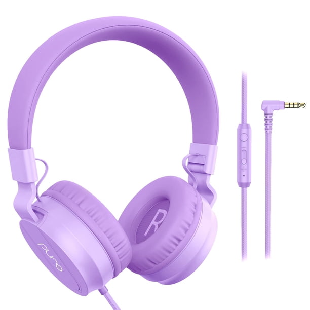Auriculares con cable PuroBasic de Puro Sound Labs con límite de volumen