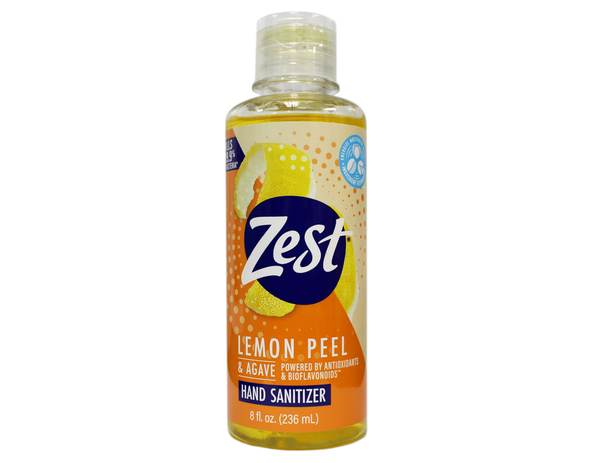 Zest Lemon Peel & Agave Hand Sanitizer 8 fl oz