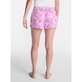 thumbnail image 3 of No Boundaries Sleep Boxer Shorts, Women's XS-XXL, 3 of 5
