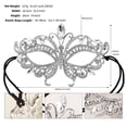 thumbnail image 3 of Women Masquerade Accessories Elegant Rhinestone Blindfold for Party Events, 3 of 6