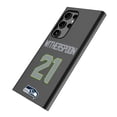 thumbnail image 2 of Keyscaper Devon Witherspoon Black Seattle Seahawks Galaxy Magnetic Bump Case, 2 of 7