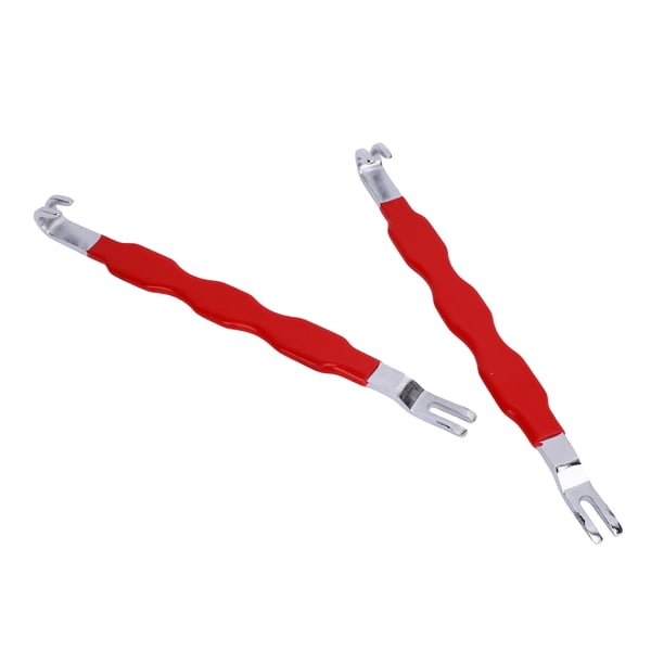 Conector 2 Unids Conector De Terminal Eléctrico Automotriz Separador Herramienta De Extracción Removedor Universal Multifuncional Para La Mayoría De Los Vehículos Rojo