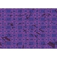 thumbnail image 1 of Ahgly Company Indoor Rectangle Patterned Purple Plum Purple Area Rugs, 5' x 7', 1 of 6