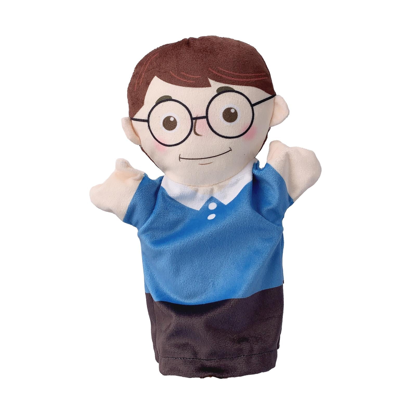 Soft Hand Puppet Kids Gifts Movable Open Mouth Developing